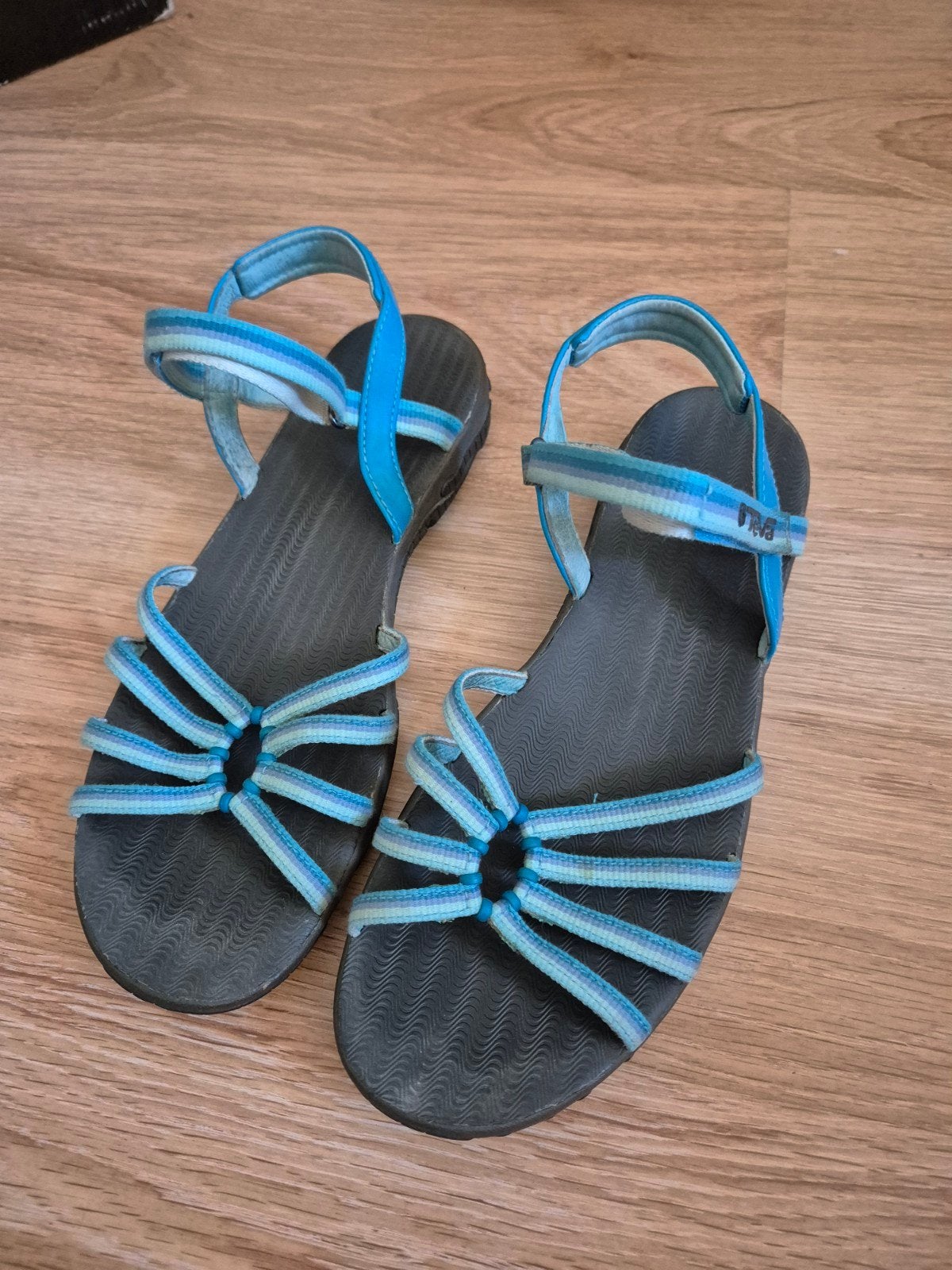 Teva blauwe damessandalen maat 39., Blauw, Teva, Gedragen, Sandalen of Muiltjes