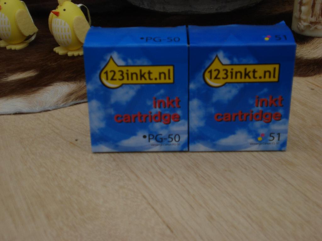 Canon Cartridge set Cl51 Kleur en de PG 50 Zwart, Printer, Ophalen of Verzenden, CANON, Nieuw