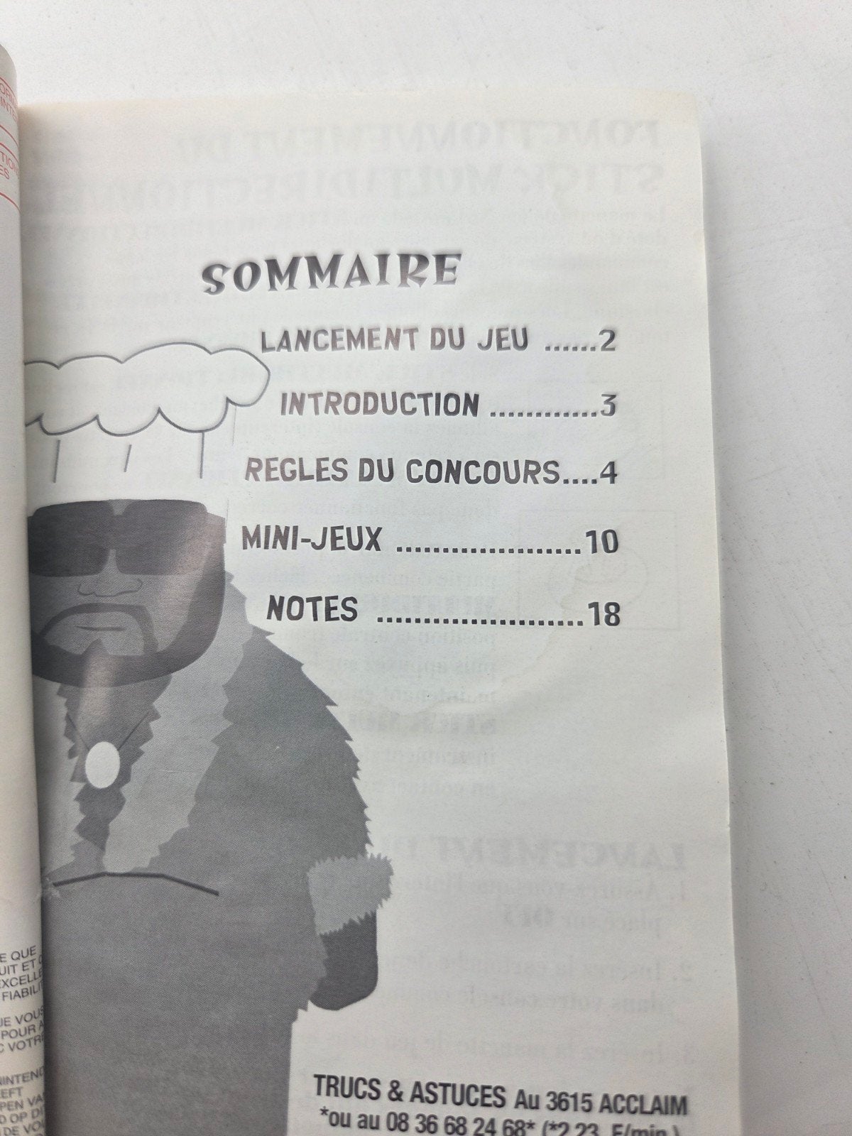 South Park Chef's Luv Shack Handleiding N64, Spelcomputers en Games, Gebruikt, Overige genres, Eén computer, Ophalen of Verzenden