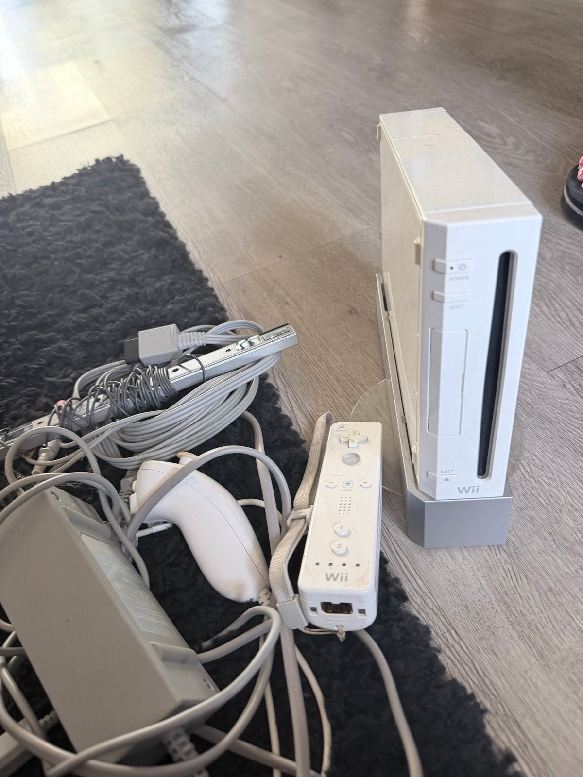 Wii Console met 1 Controller en alle benodigde kabels, Ophalen, Gebruikt, Met 1 controller