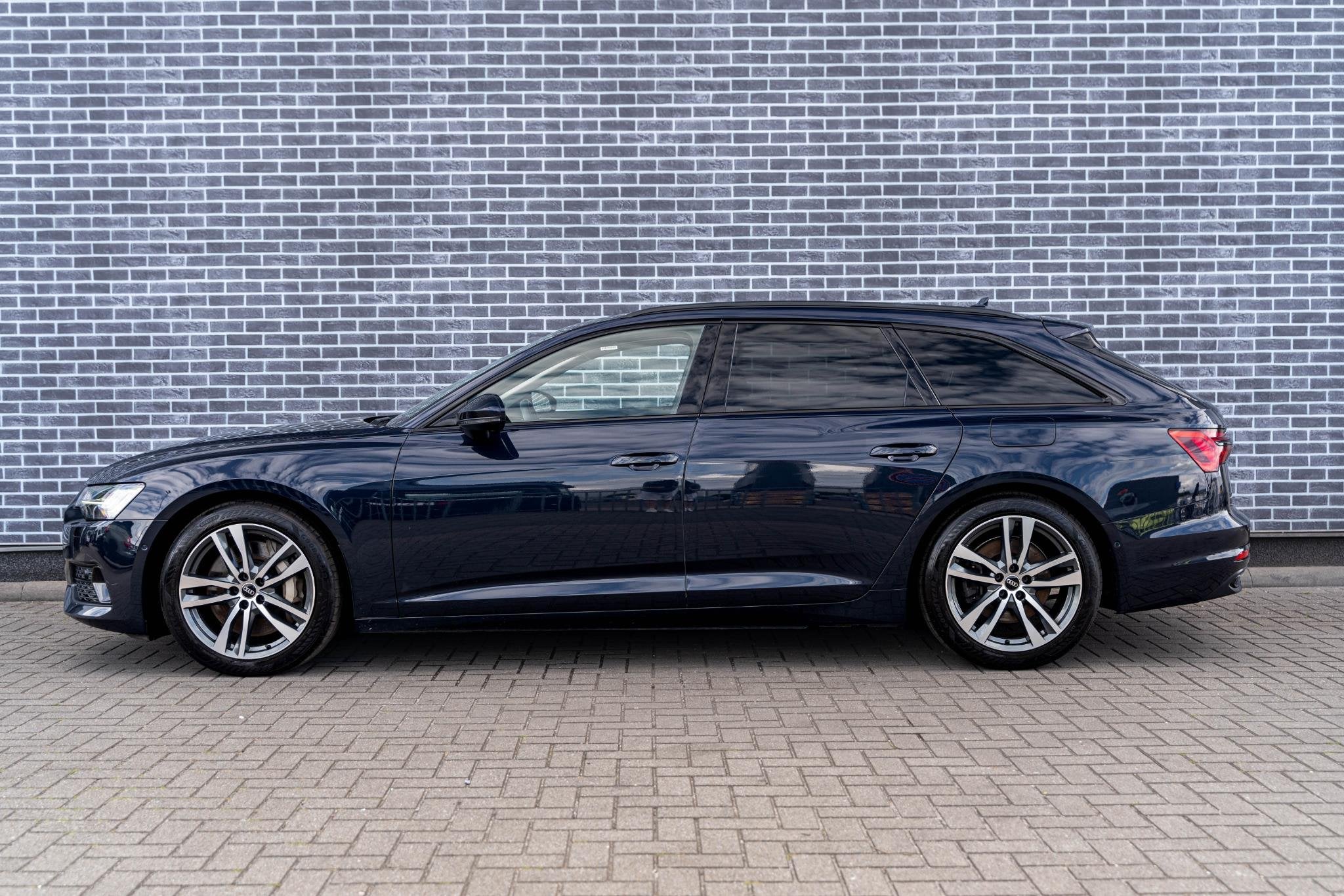 Audi A6 Avant 50 TFSI e quattro S edition | Achteruitrijcame, Auto's, Automaat, Gebruikt, 4 cilinders, Blauw