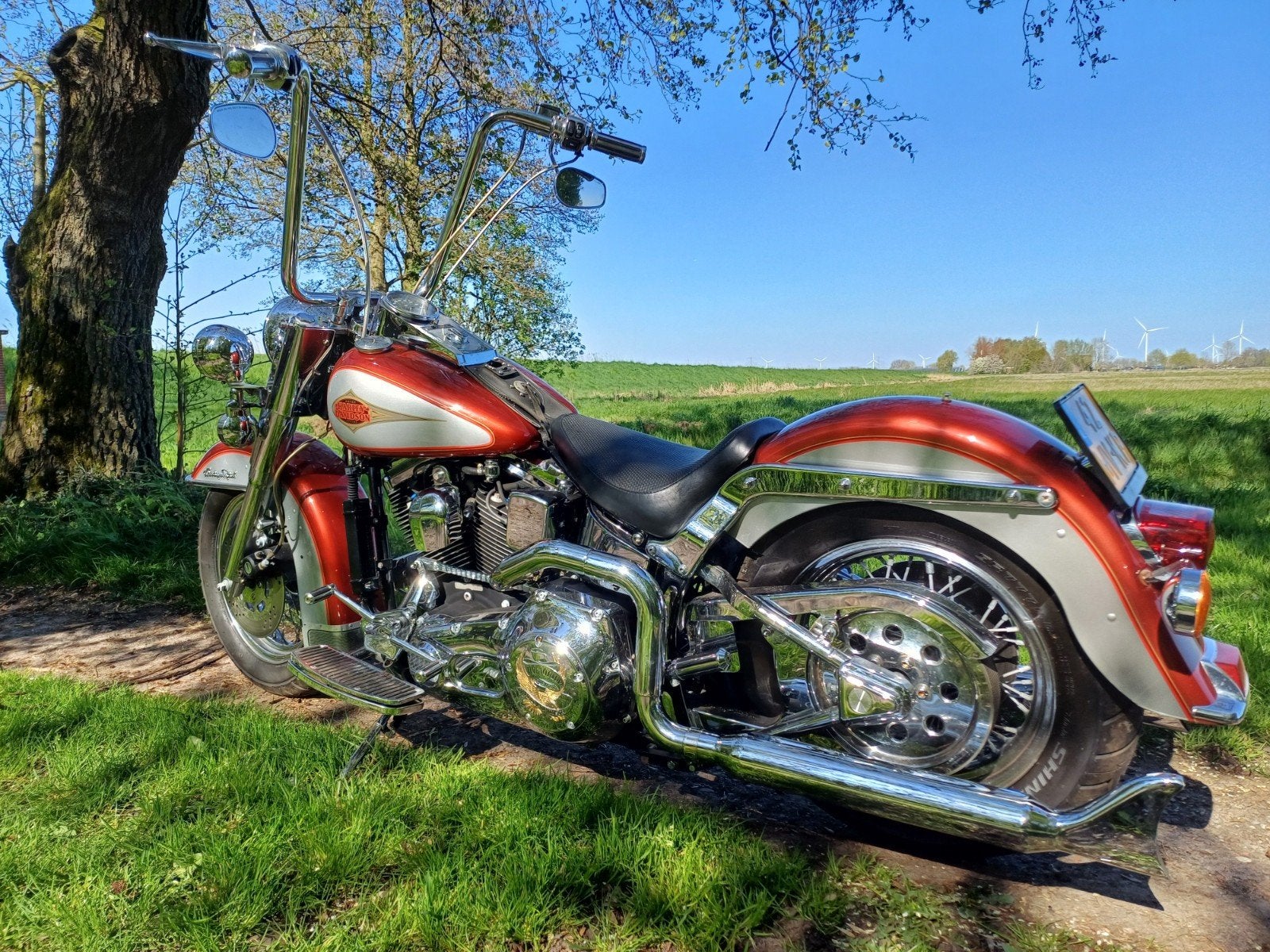 Heritage Evo Softail., 2 cilinders, 1340 cc, Gebruikt, Particulier