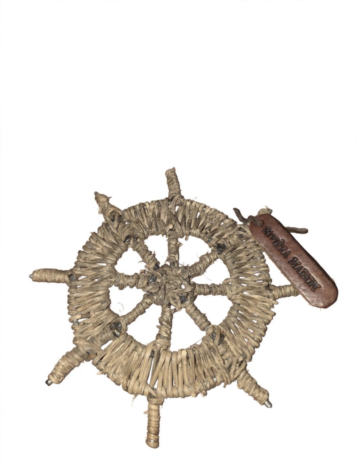Riviera Maison rotan scheepsroer ornament, Ophalen of Verzenden, Zo goed als nieuw