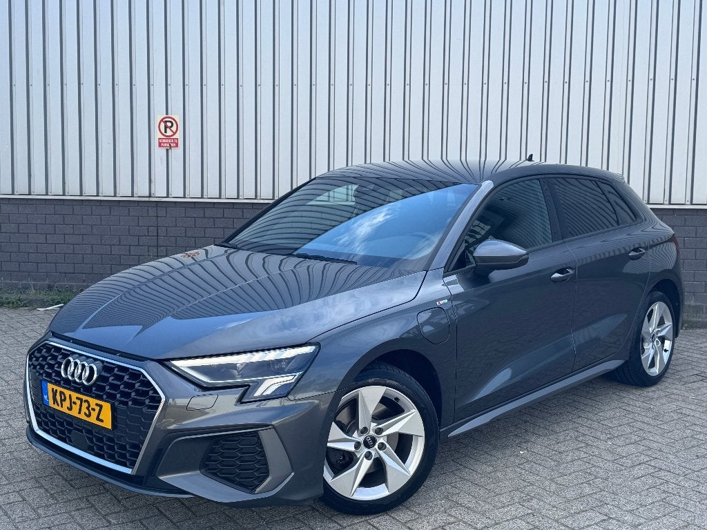 Audi A3 40 TFSI-e Phev 3xS-line/Leer/Clima/Dealeronderhouden, Auto's, Lichtsensor, 4 cilinders, 1535 kg, Plug-in hybride