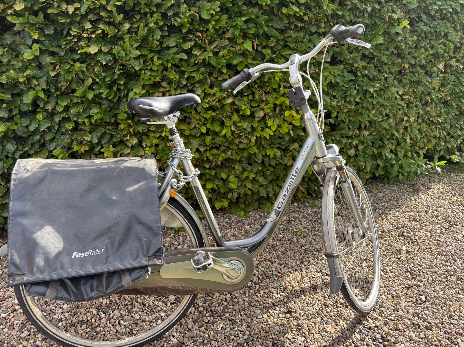 Gazelle stadsfiets met (of zonder) stoeltje voorop, Ophalen, Gebruikt, 1 kind, Gazelle