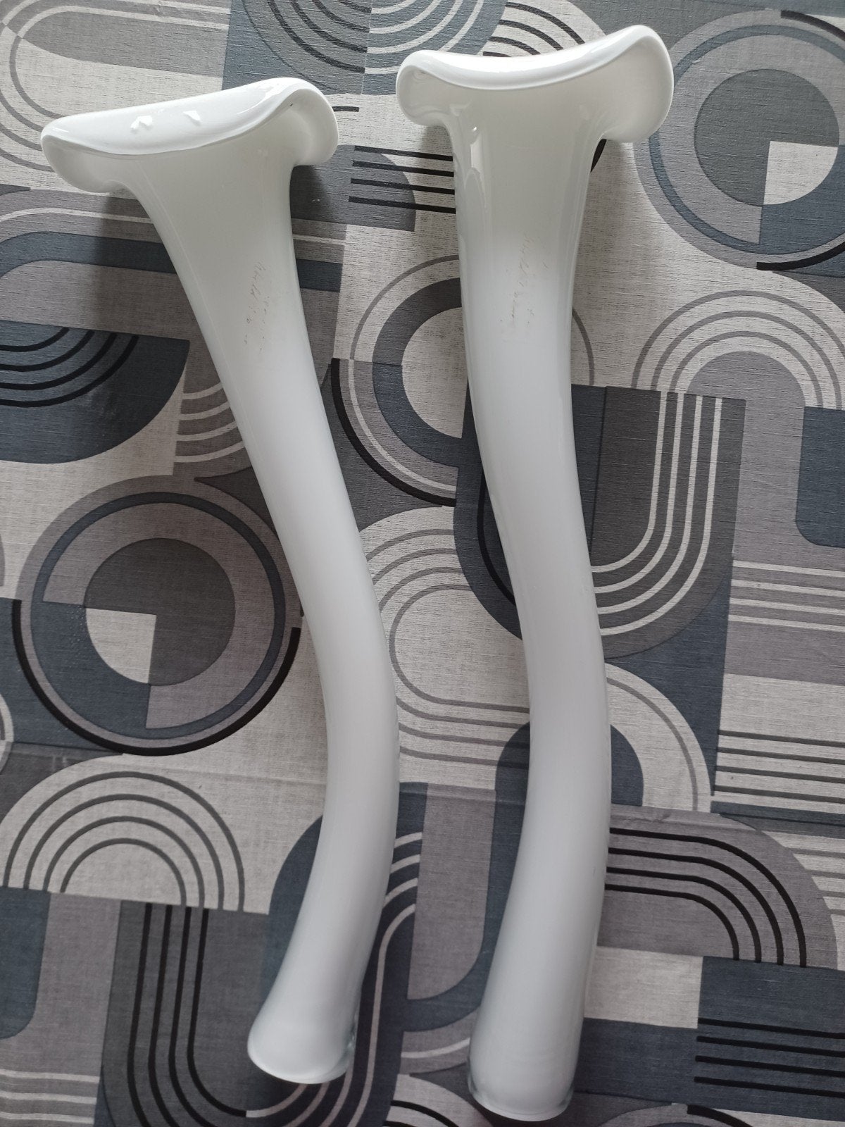 2 mooie langwerpige vazen., Huis en Inrichting, Woonaccessoires | Vazen, Ophalen of Verzenden