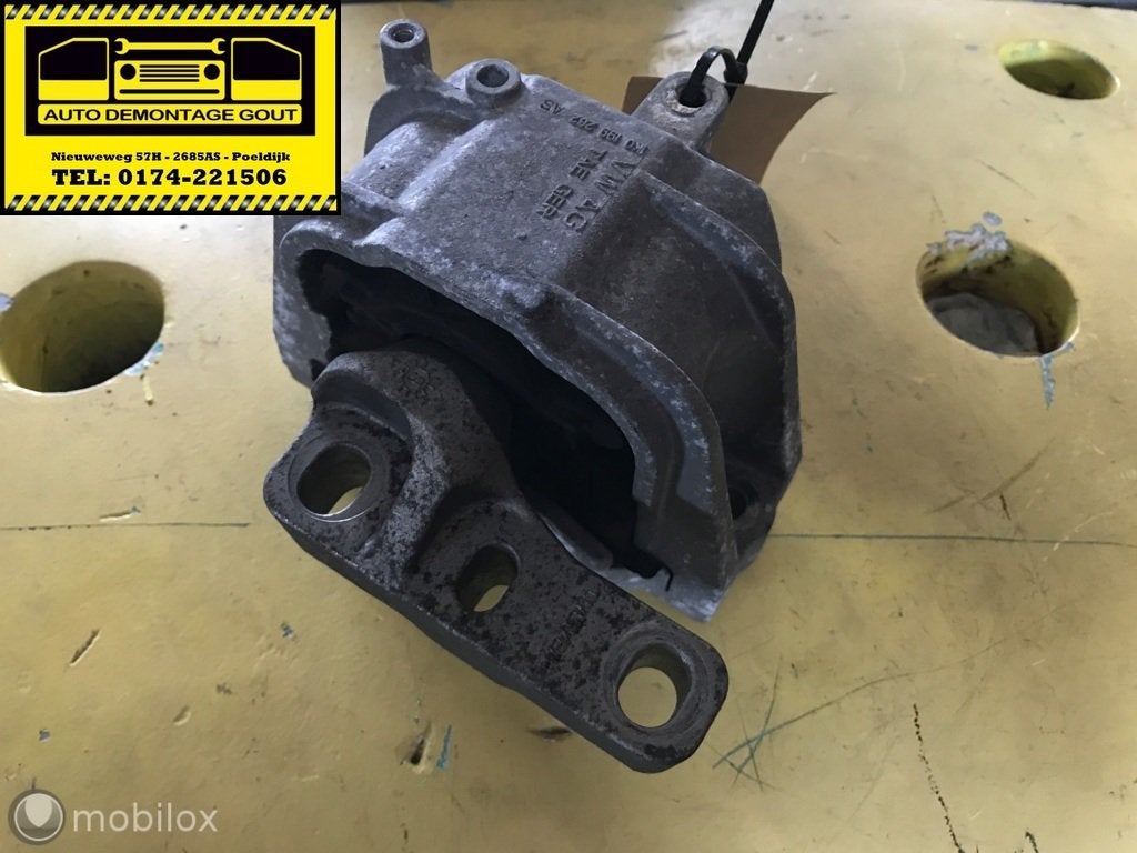Volkswagen Audi A3 Golf 2.0 fsi tdi  Motorsteun 1K0199262AS, Gebruikt, Volkswagen, Ophalen of Verzenden