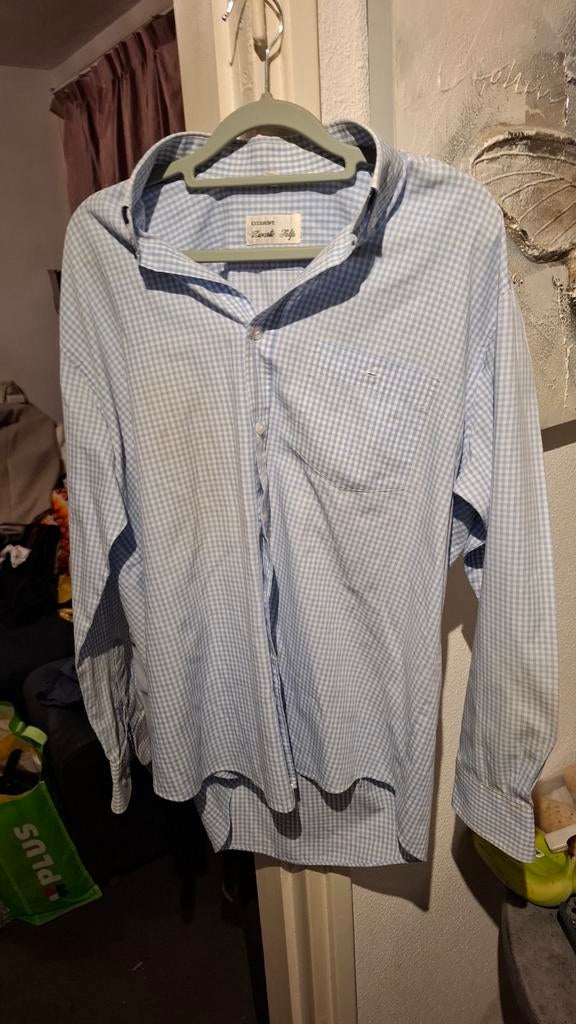 Zwarte Tulp Heren overhemd blauw wit geruit mt 39/40, Kleding | Heren, Blauw, Zwarte Tulp, Gedragen, Halswijdte 39/40 (M)