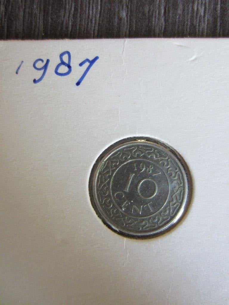 Te Koop Munten uit Suriname, Ophalen of Verzenden, Noord-Amerika, Losse munt