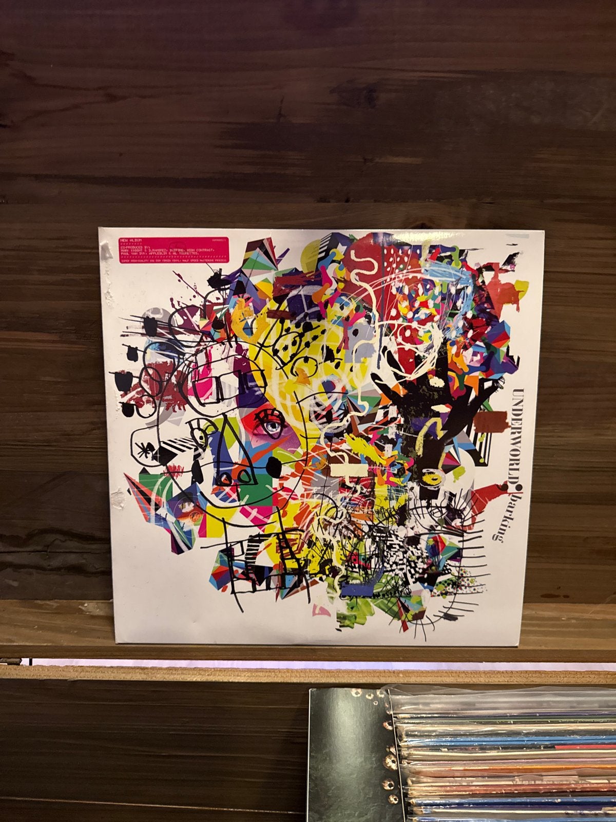 Underworld - Barking (Vinyl LP), Beschermende buitenhoes, Ophalen of Verzenden, Zo goed als nieuw, 12 inch