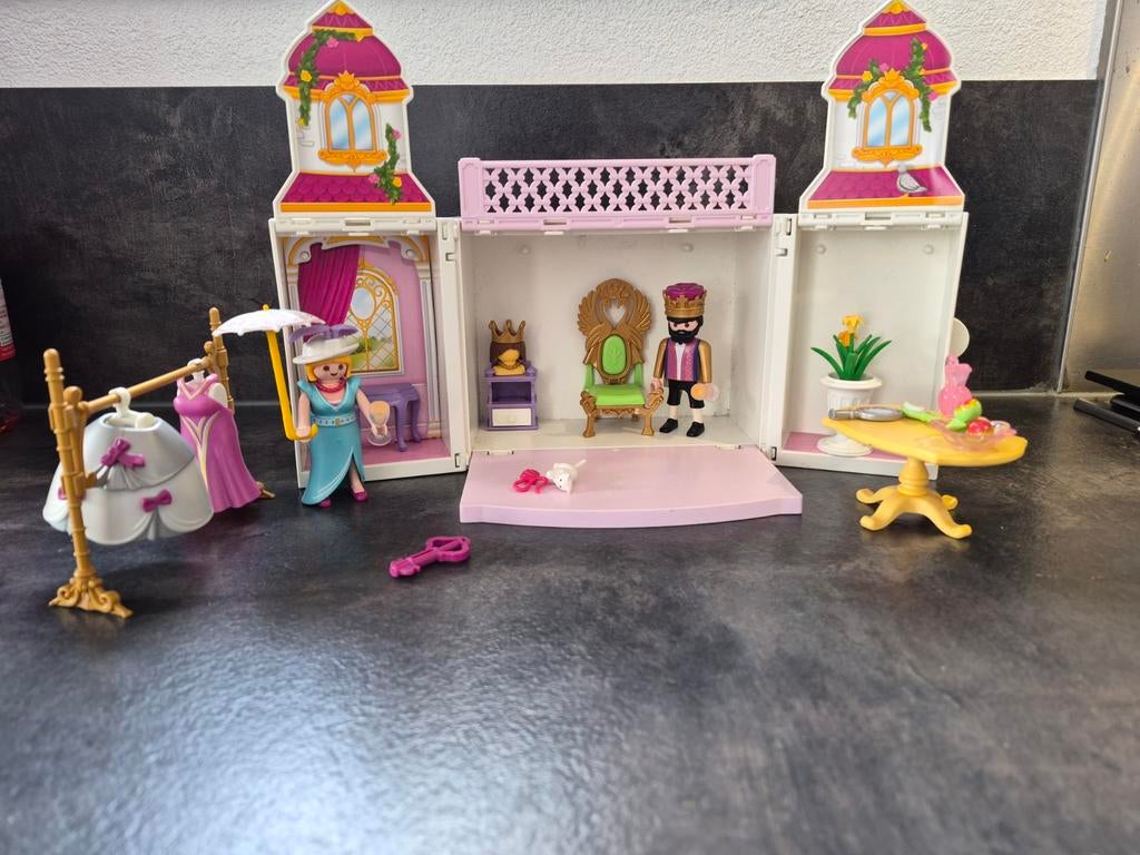 Playmobil  4898 Prinsessen Kasteel Draagbaar, Ophalen of Verzenden, Gebruikt