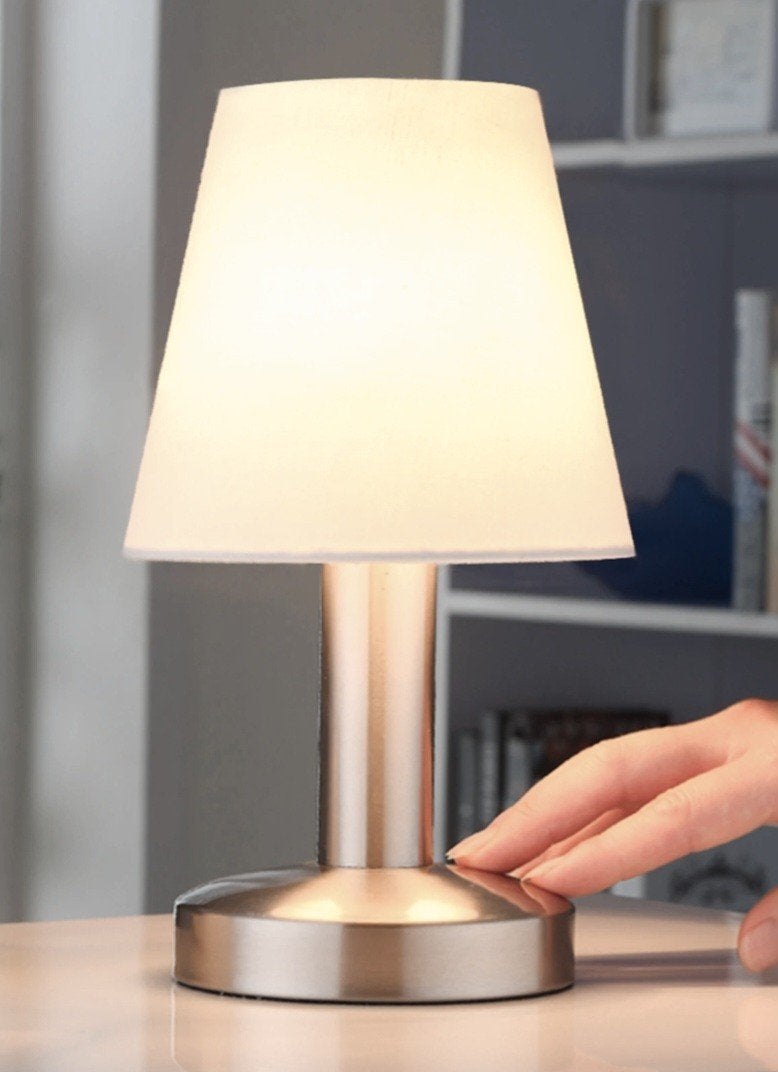 Lindby touch tafellamp bedlamp, 24 cm, Nieuw, Wit, Ophalen of Verzenden