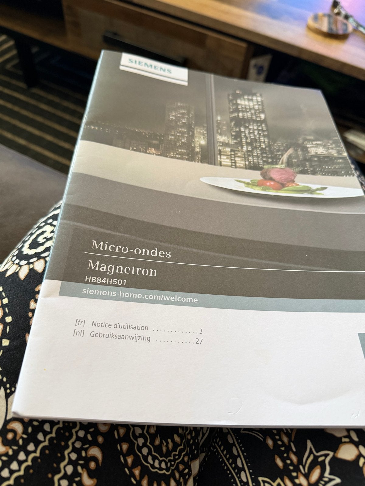 Siemens HB84H501 combi oven magnetron - goed onderhouden, Ophalen, Combimagnetron, Gebruikt, 60 cm of meer