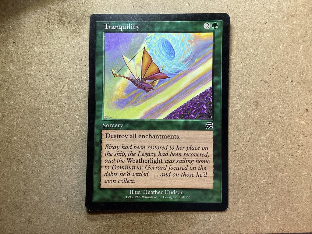 1x Tranquility [280/350] (Good), Ophalen of Verzenden, Gebruikt, Losse kaart