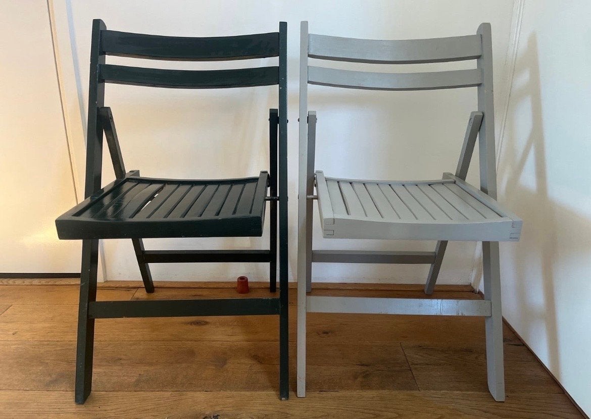 Klapstoelen, Huis en Inrichting, Ophalen, Gebruikt, Twee, Overige kleuren