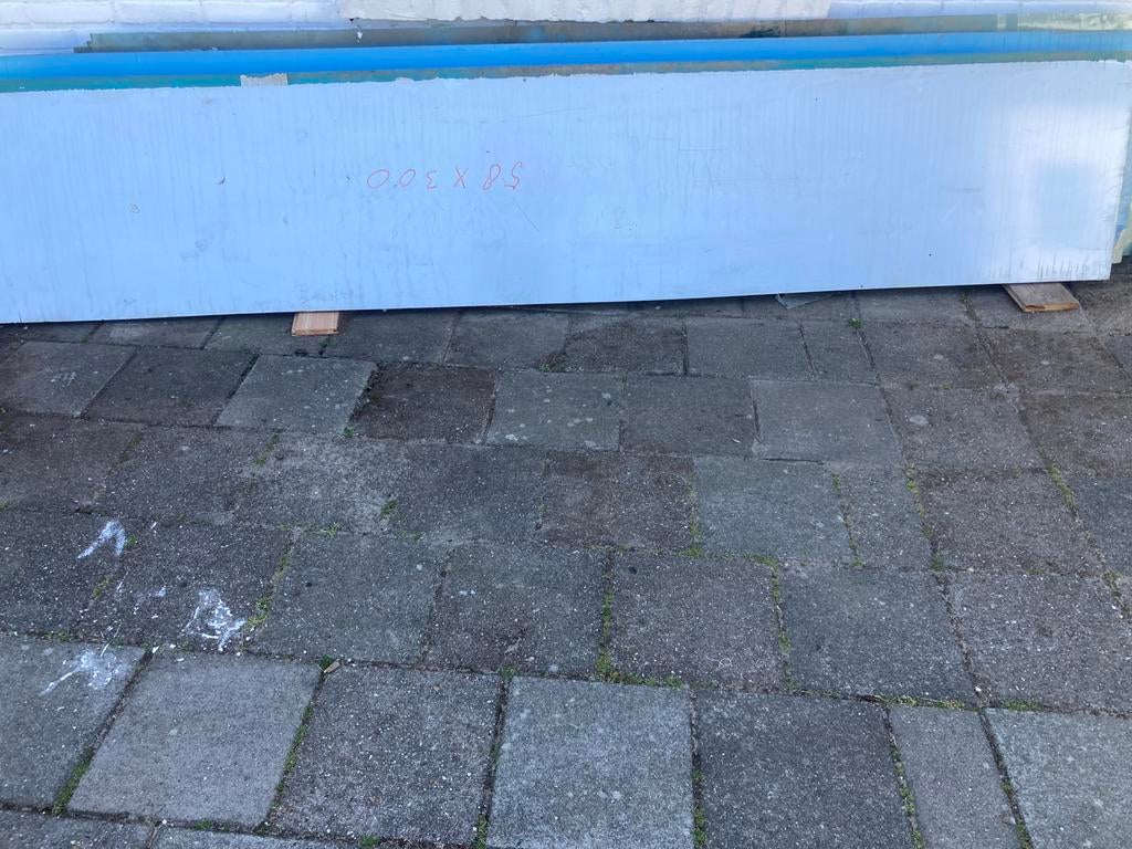 Bouwmaterialen , plexiglas, Doe-het-zelf en Verbouw, Platen en Panelen, Ophalen of Verzenden, Zo goed als nieuw