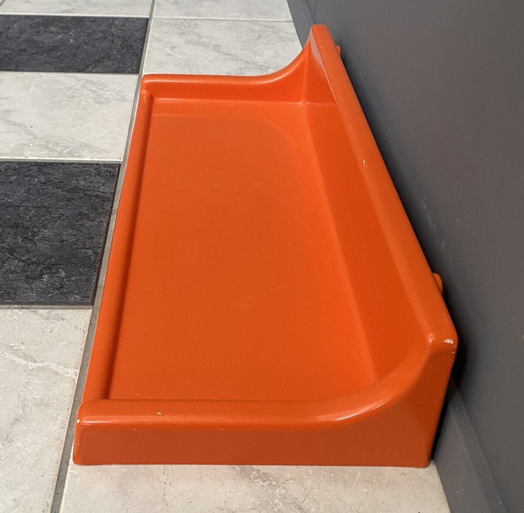70 jaren QUADRO WANDPLANK ORANJE van Schönbuch, Ophalen of Verzenden, Gebruikt