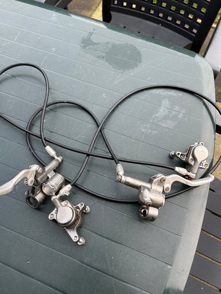 te koop:SET Vintage GIANT MPH hydraulische rem, Ophalen of Verzenden, Gebruikt