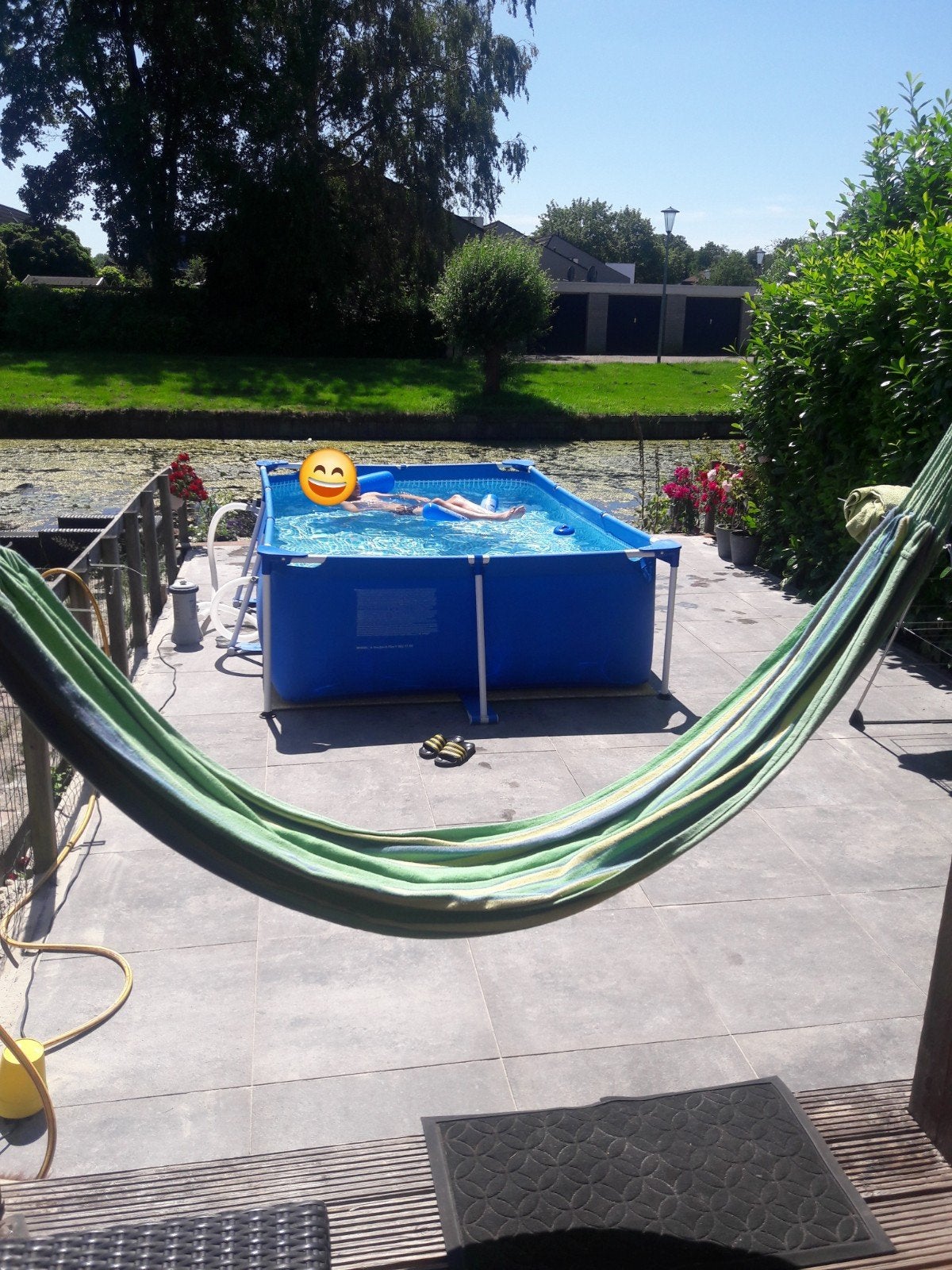 Intex Opzetzwembad 300x200x75 cm met pomp en afdekzeil, Ophalen of Verzenden