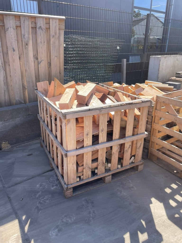 brandhout - restafval hout (overkapping/schuttingen), Tuin en Terras, Haardhout, 6 m³ of meer, Ophalen, Overige houtsoorten, Blokken