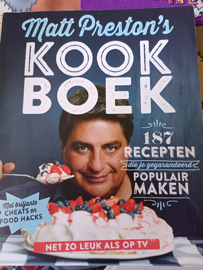 Matt preston kookboek 187 recepten gebruikt boek ezelsooor, Boeken, Kookboeken, Ophalen, Gelezen, Matt Preston