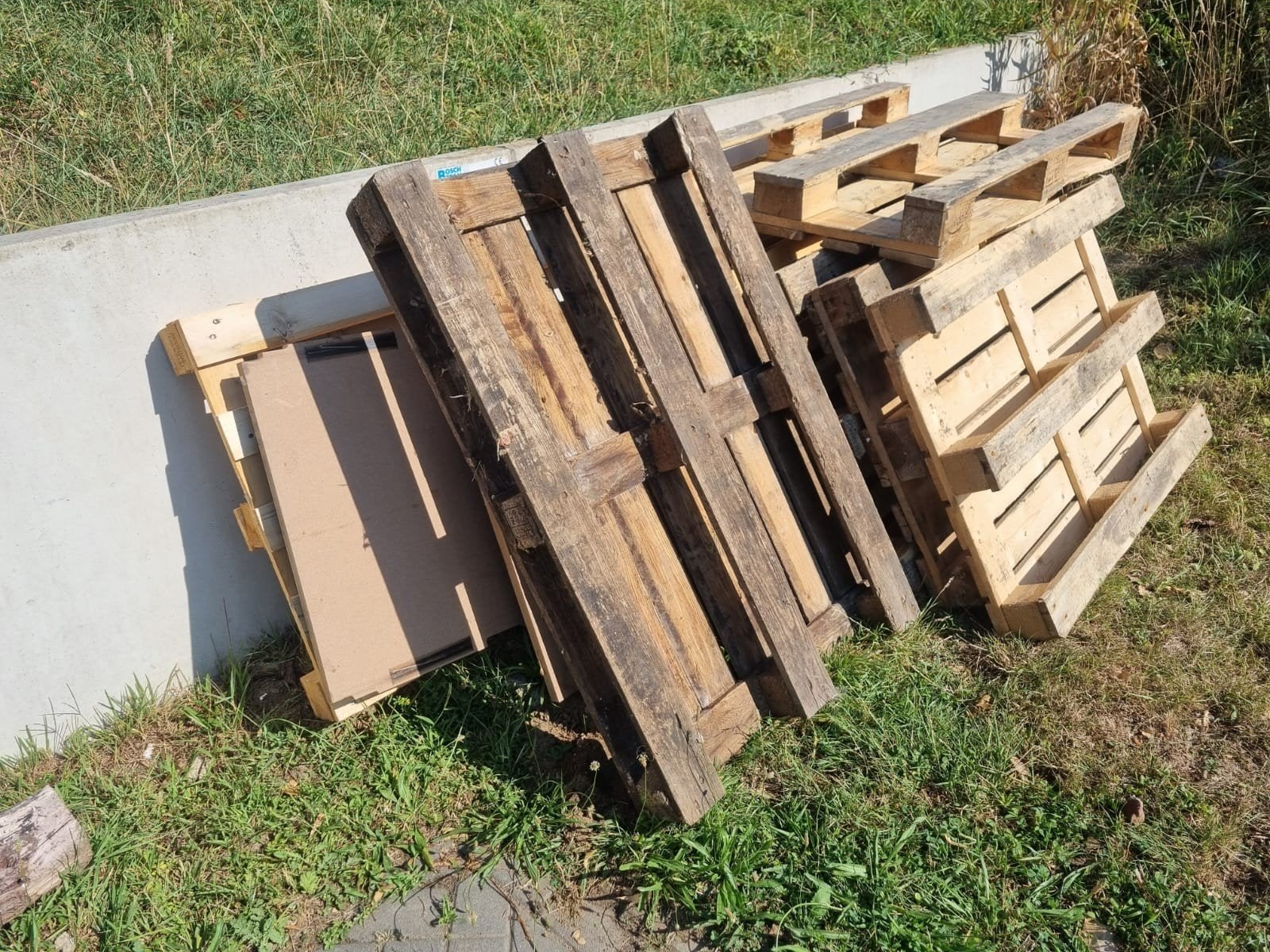 Gratis pallets en mdf platen, Ophalen, Minder dan 25 mm, Pallet, Minder dan 200 cm