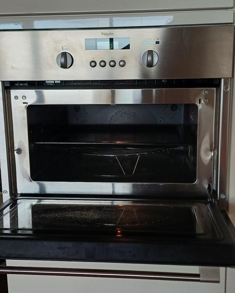 Pelgrim Combi inbouw-oven, 45 tot 50 cm, Gebruikt, Siemens, Ophalen of Verzenden