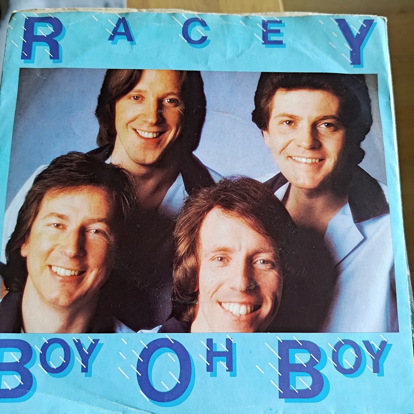 Racey - Boy Oh Boy Vinyl Single (Pop, 1979), Gebruikt, 7 inch, Single, Ophalen of Verzenden