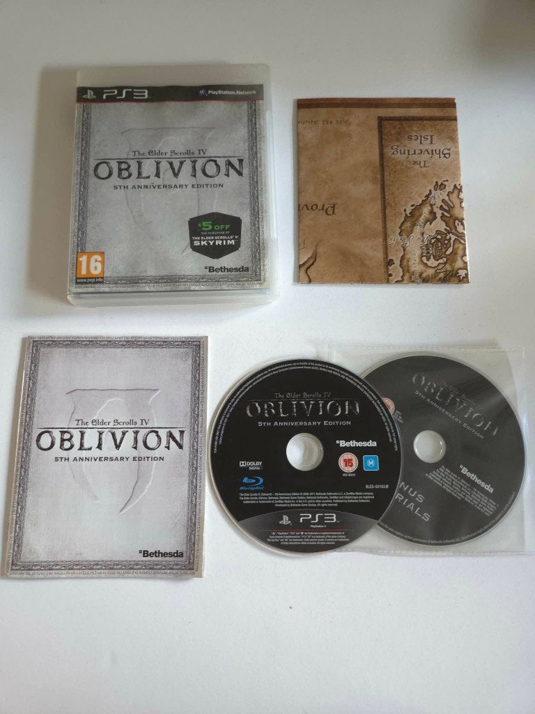 PS3 The Elder Scrolls IV Oblivion - 5TH Anniversary Edition, 1 speler, Ophalen of Verzenden, Zo goed als nieuw, Role Playing Game (Rpg)