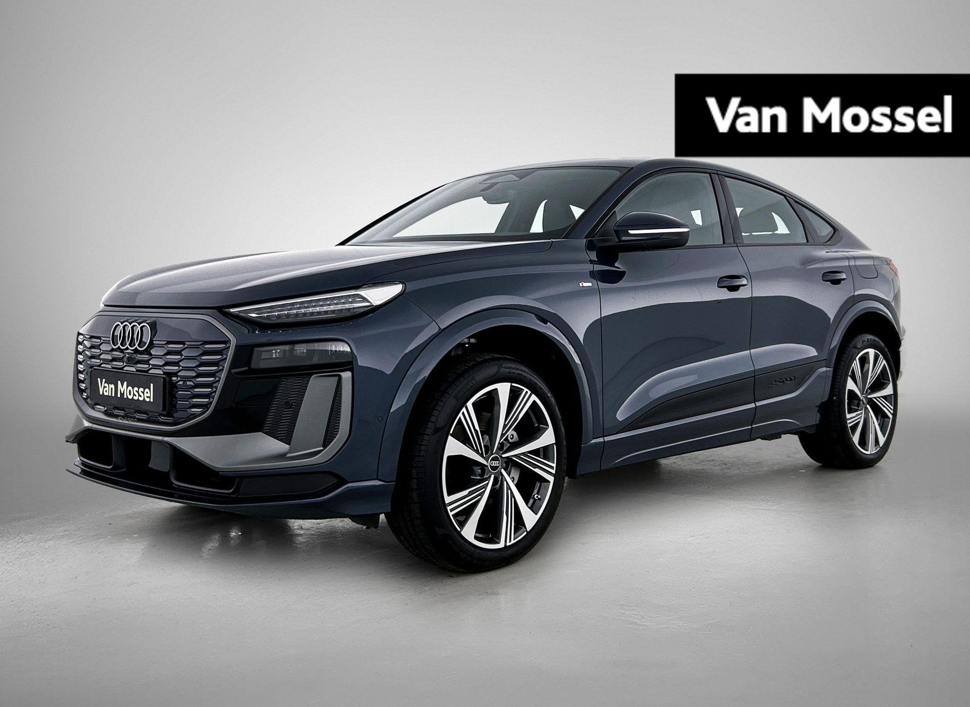 Audi Q6 e-tron S edition quattro 100 kWh, Auto's, Automaat, 101 pk, 100 kWh, Blauw