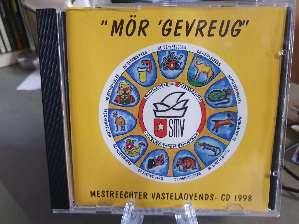 Mestreechter Vastelaovends CD 1998 Mor gevreug, Ophalen, Zo goed als nieuw, Levenslied of Smartlap