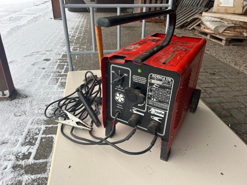 Lasapparaat, electroden, Telwin Nordika 170, compleet, Ophalen, Minder dan 150 ampère, Elektroden