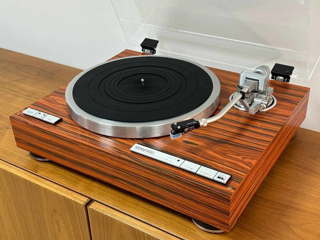 Kenwood KP-990 Palissander in nieuwstaat, Ophalen, Zo goed als nieuw, Platenspeler, Overige merken