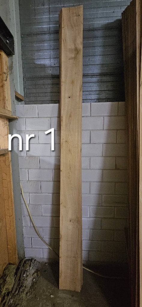 Eiken fineer / toplagen 4,5mm, Doe-het-zelf en Verbouw, Hout en Planken, Ophalen, Minder dan 25 mm, Eiken, Overige typen