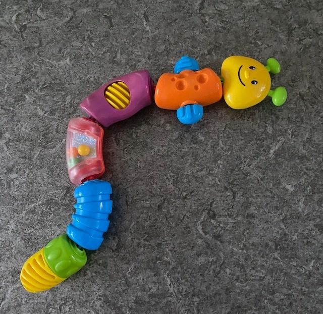 Fisher Price rups, Ophalen of Verzenden, Gebruikt, Speelset, Met geluid