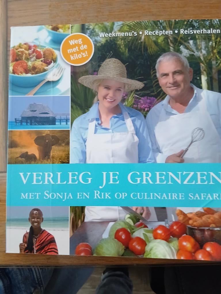 Verleg je Grenzen: Culinair Safari met Sonja en Rik, Ophalen of Verzenden, Gelezen, Sonja Bakker en Rik Felderhof, Afrika
