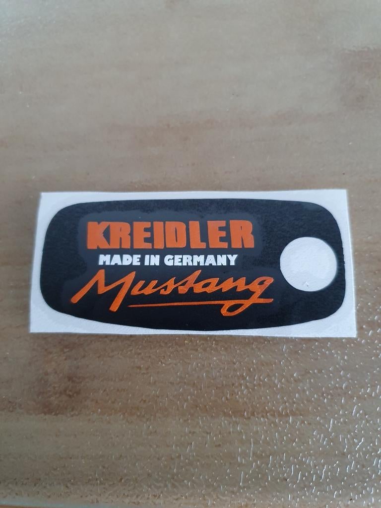 Kreidler Mustang sticker, Fietsen en Brommers, Brommeronderdelen | Kreidler, Ophalen of Verzenden, Nieuw, Overige typen
