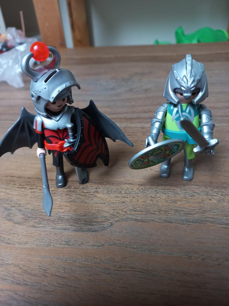 Playmobil 4912 - Duo Pack Drakenridders, Ophalen of Verzenden, Zo goed als nieuw, Complete set