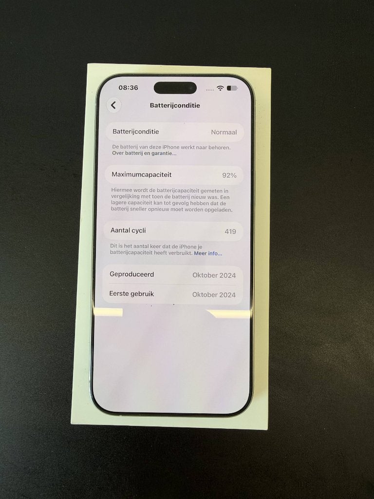 Foto 4 van zeer goede en mooie iPhone 16 Pro Max 256GB