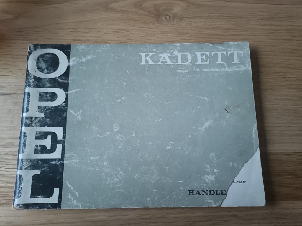 Opel Kadett Handleiding (November 1970), Ophalen of Verzenden