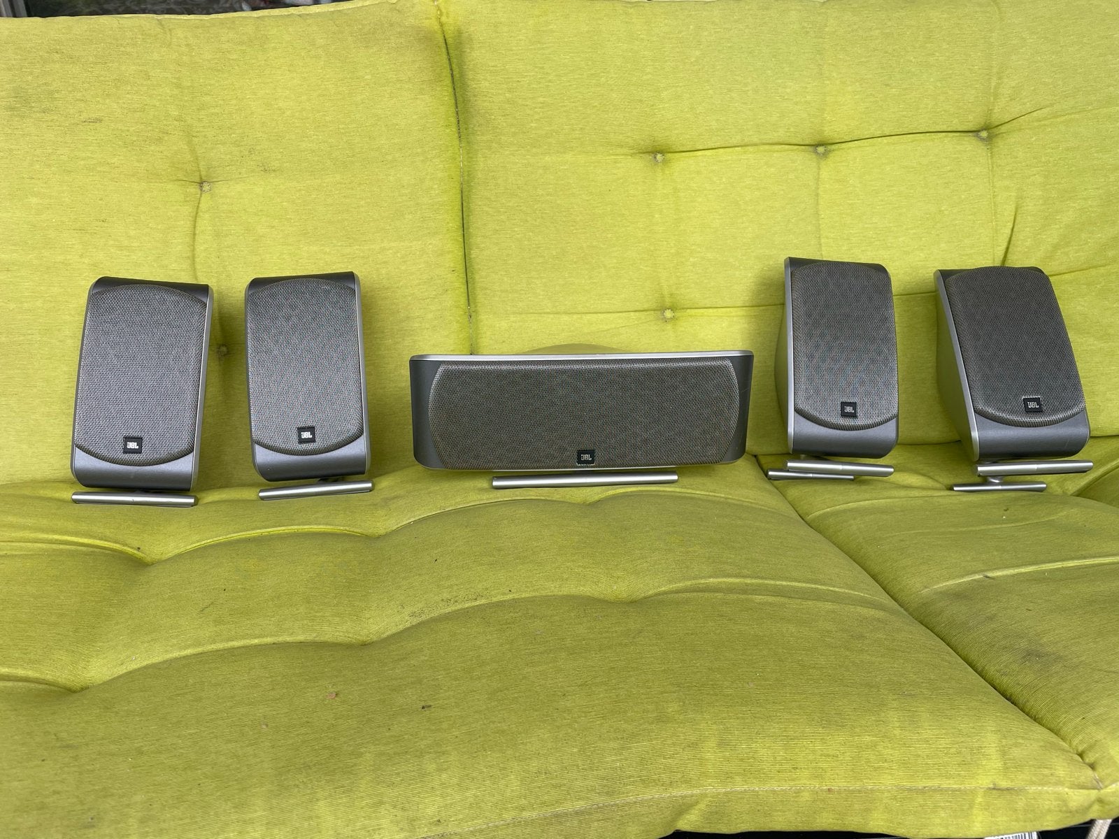 JBL SCS200SAT 5.1 Surround Sound Satelliet Speakerset, Gebruikt, JBL, Ophalen of Verzenden, Surroundset
