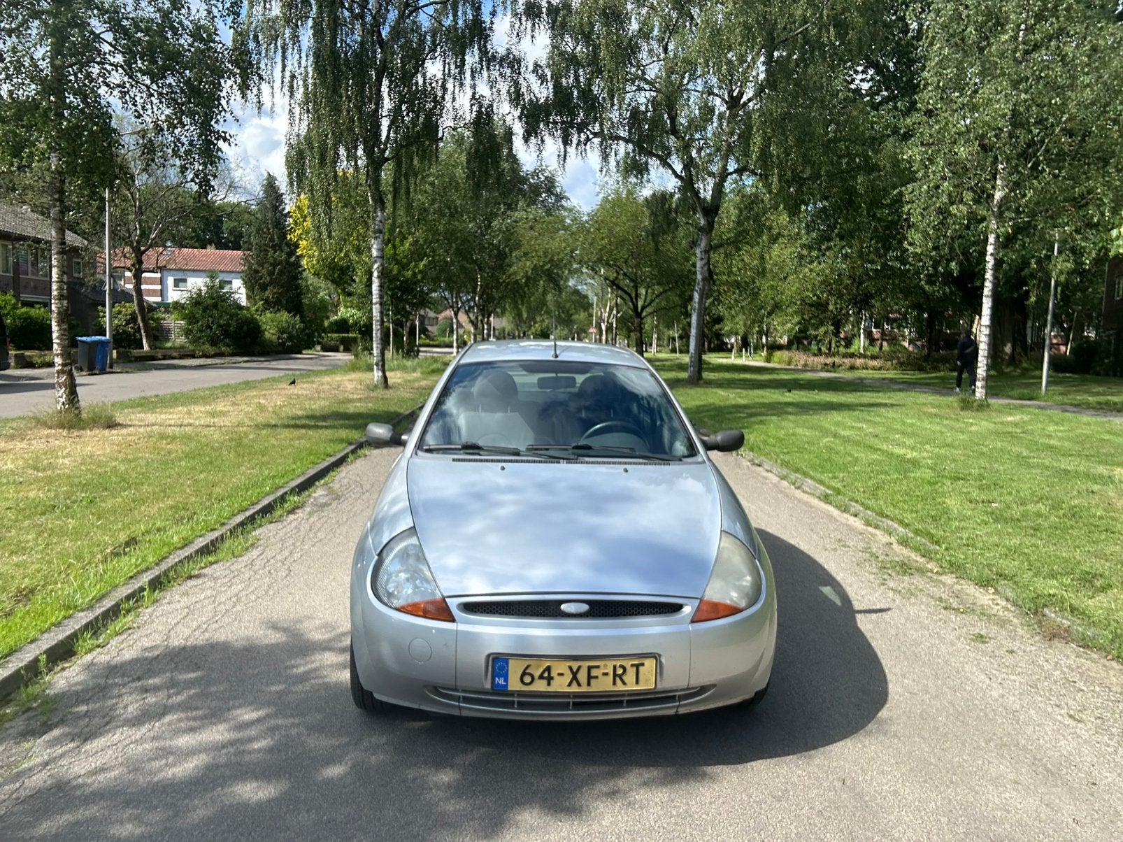 Ford ka bouwjaar 2007.Airco - elektrische ramen. Apk 05-2027, Auto's, Particulier, Te koop