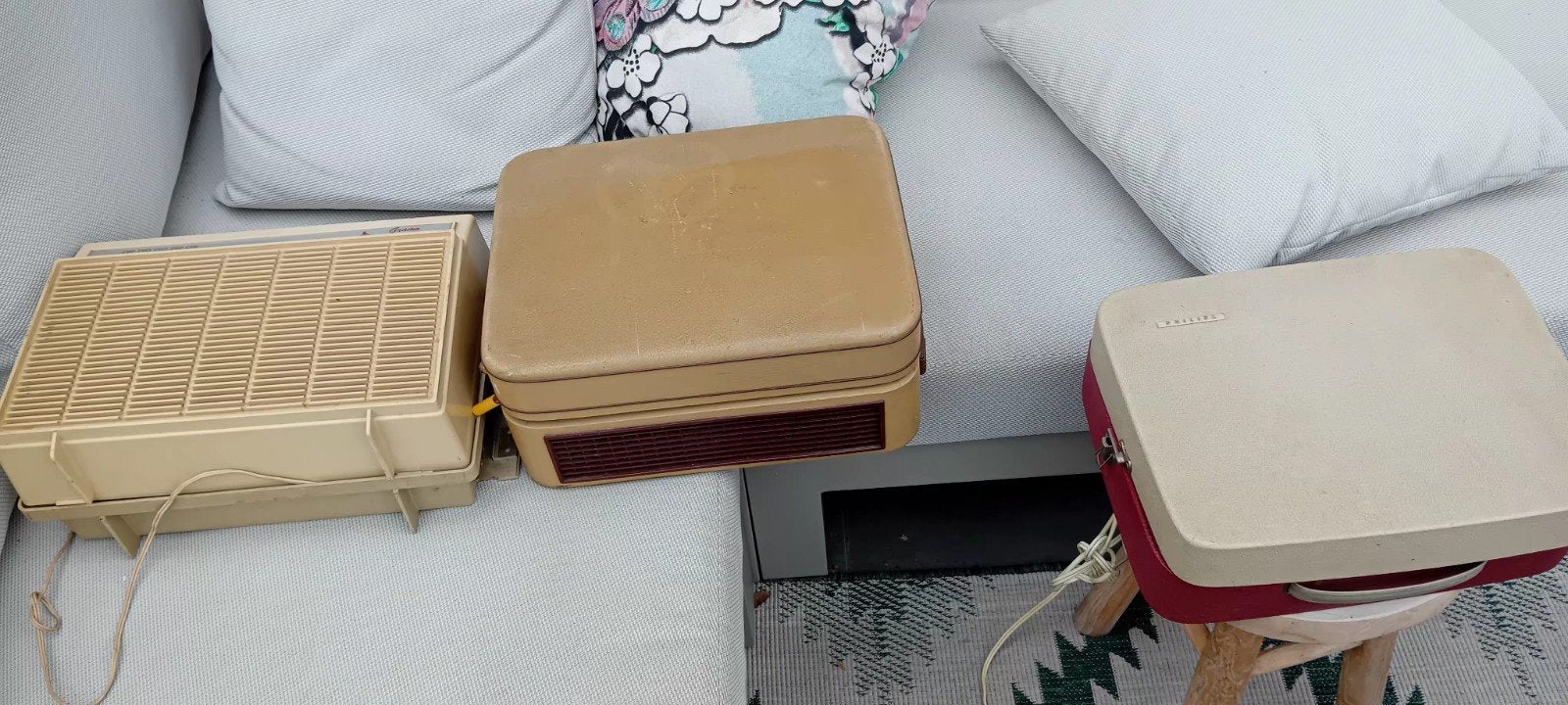 2 Vintage Platenspelers en 1 Bandrecorder, Ophalen