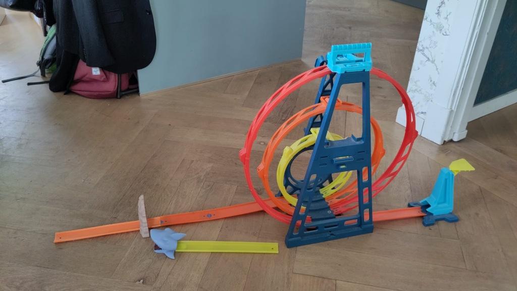 hot wheels baan, Ophalen, Racebaan, Zo goed als nieuw, Hot Wheels