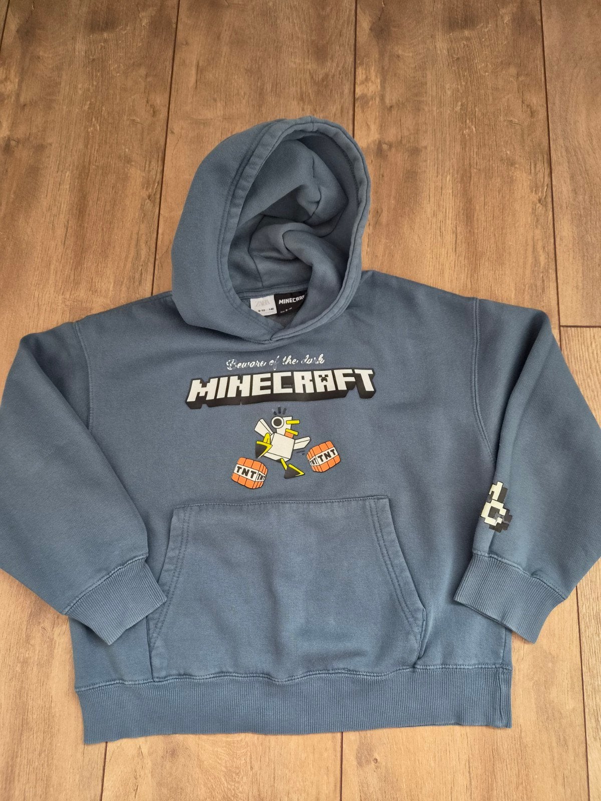 Zara jongens sweatshirt MINECRAFT 9/10jaar mt.140, Trui of Vest, Ophalen of Verzenden, Zo goed als nieuw, Zara Boys