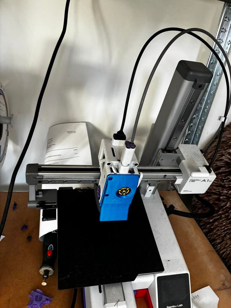 Automatiseerde bambu lab printers., Computers en Software, 3D Printers, Ingebouwde Wi-Fi, Bambu, Zo goed als nieuw, Filament