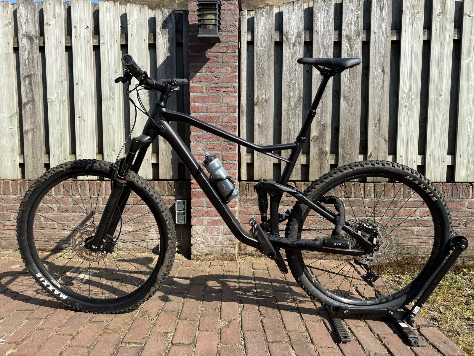Cube Stereo 120 Race Black XL 2023 MTB -  Zo goed als nieuw, Zo goed als nieuw, Schijfrem, 53 tot 57 cm, Ophalen