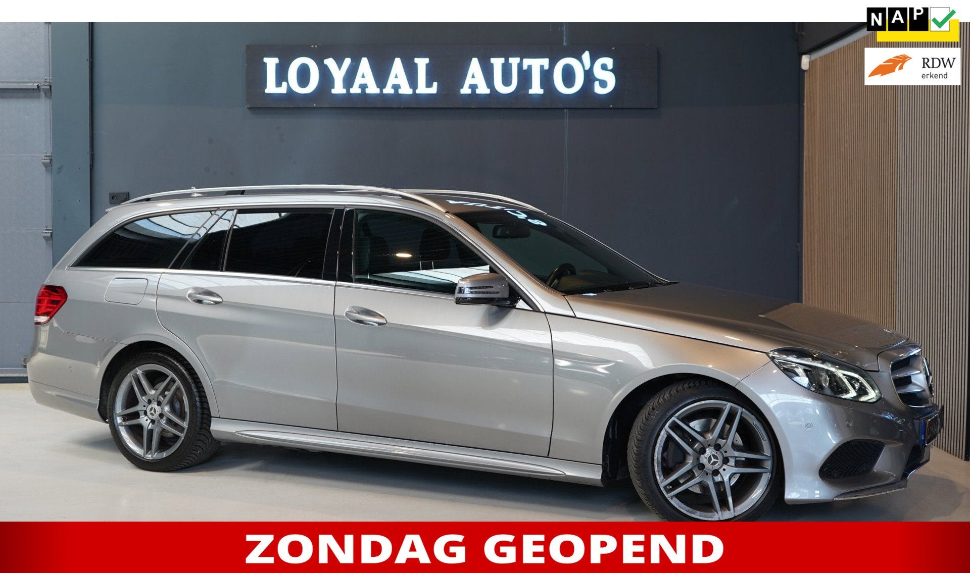 Mercedes-Benz E-klasse Estate 200 Prestige | AUTOMAAT | CRUI, Auto's, Mercedes-Benz, Automaat, Achterwielaandrijving, Gebruikt