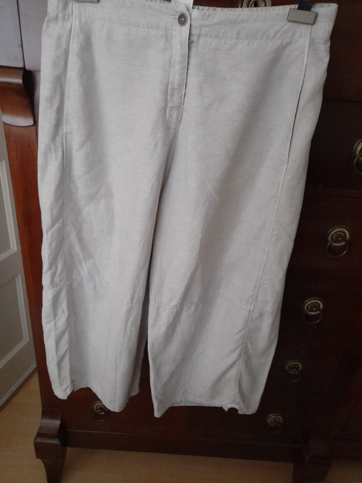 Oska broek ,mt 4 (44/46)in grijs met wit ruitje., Maat 46/48 (XL) of groter, Ophalen of Verzenden, Zo goed als nieuw, Oska