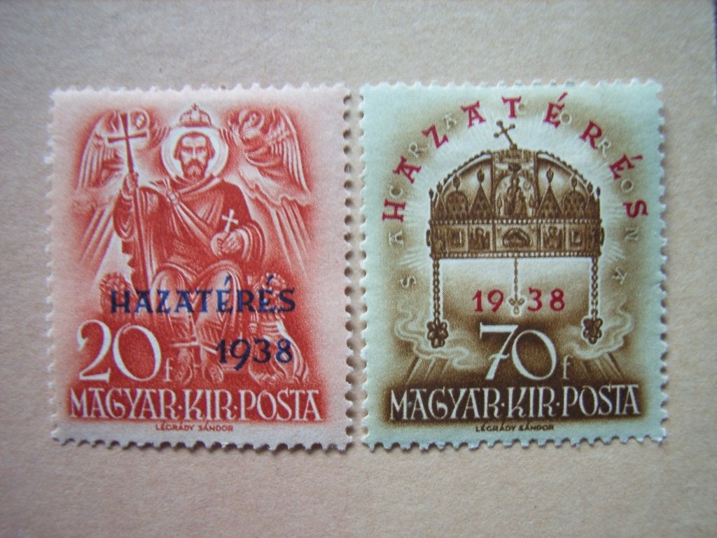 KZ   Hongarije 591-592, Ophalen of Verzenden